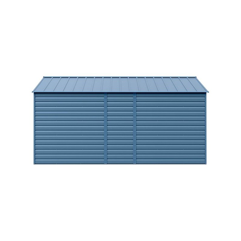 Arrow 14x14 Select Steel Storage Shed - Blue Grey (SCG1414BG)