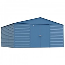 Arrow 14x14 Select Steel Storage Shed - Blue Grey (SCG1414BG)