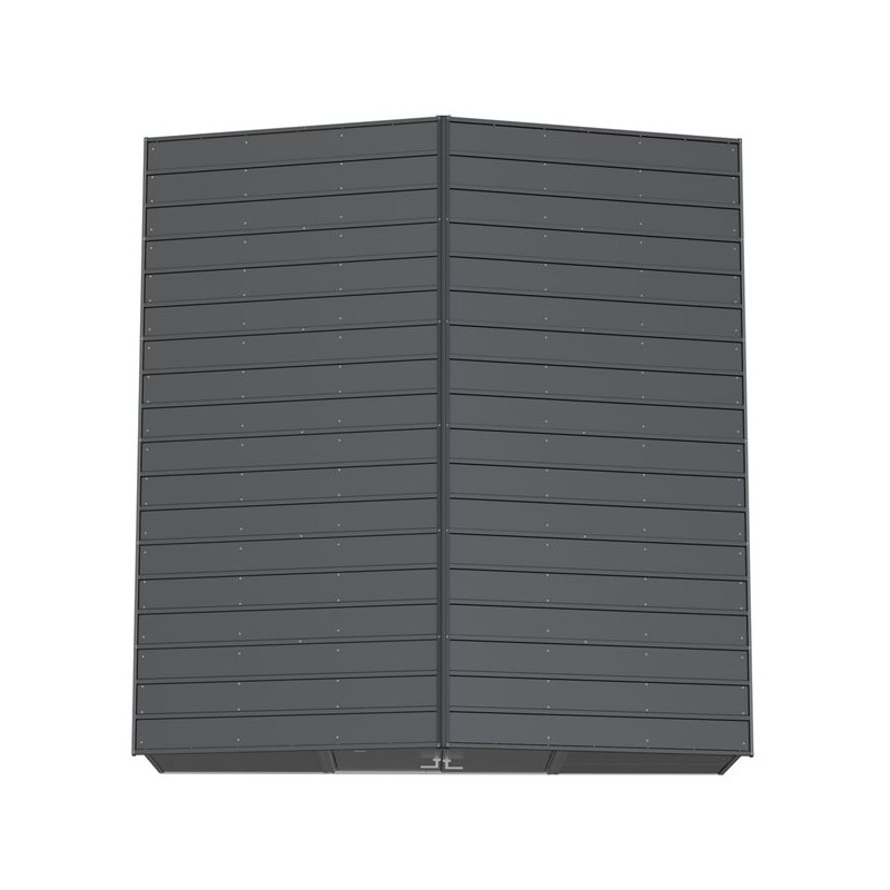 Arrow 14x14 Select Steel Storage Shed - Charcoal (SCG1414CC)