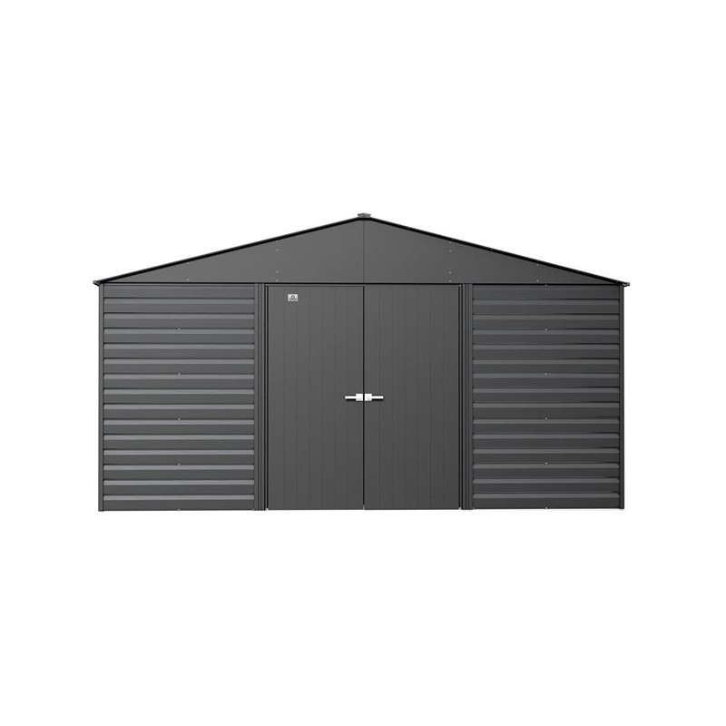 Arrow 14x14 Select Steel Storage Shed - Charcoal (SCG1414CC)