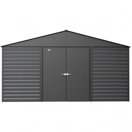 Arrow 14x14 Select Steel Storage Shed - Charcoal (SCG1414CC)