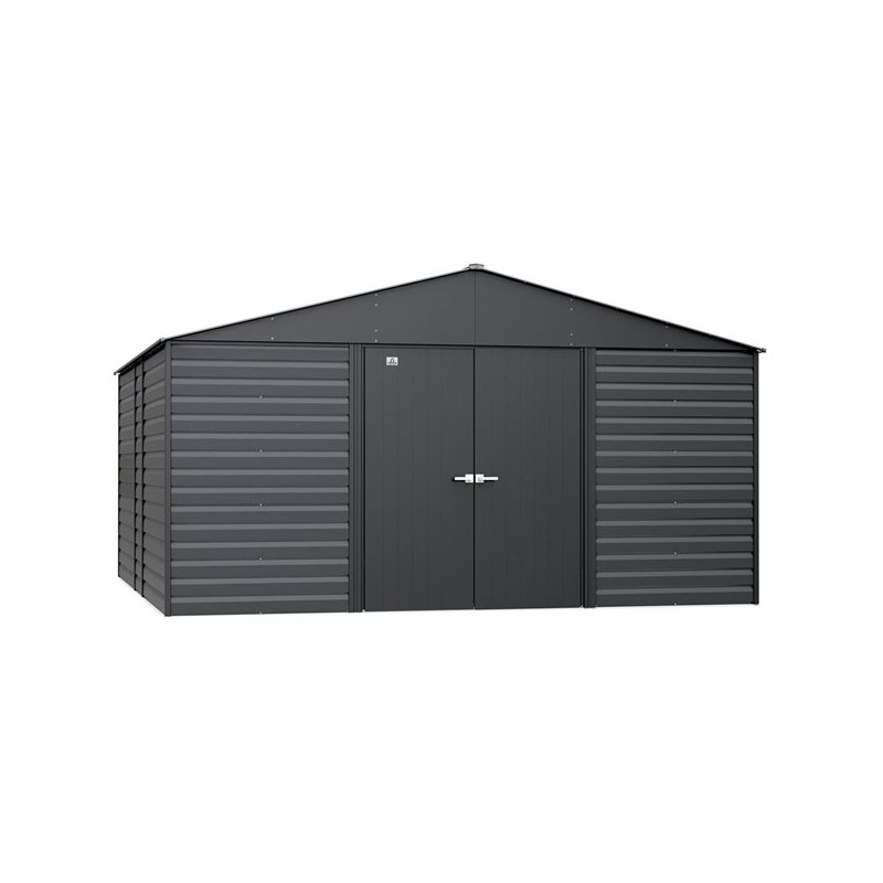 Arrow 14x14 Select Steel Storage Shed - Charcoal (SCG1414CC)