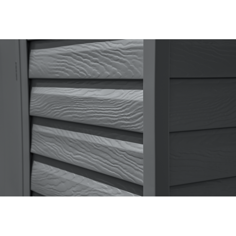 Arrow 14x14 Select Steel Storage Shed - Charcoal (SCG1414CC)