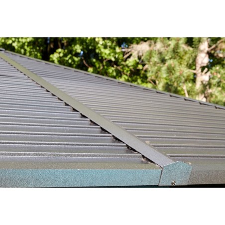 Gazebo Penguin Florence - Solarium 12x12 Metal Roof - Gray (41212MR-32)