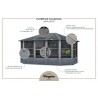 Gazebo Penguin Florence - Solarium 12x15 Metal Roof - Gray (41215MR-32) Gazebo Penguin Florence - Solarium 12x15 Metal Roof - Gray (41215MR-32)