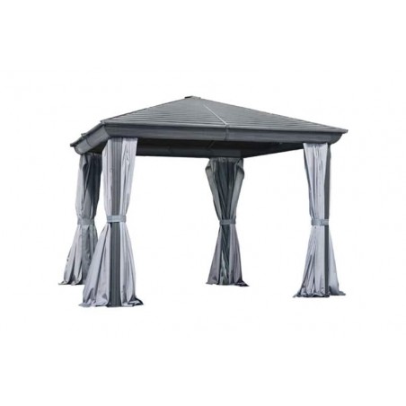 Gazebo Penguin Venus - Gazebo 10x10 Metal Roof - Gray (43200MR-32)