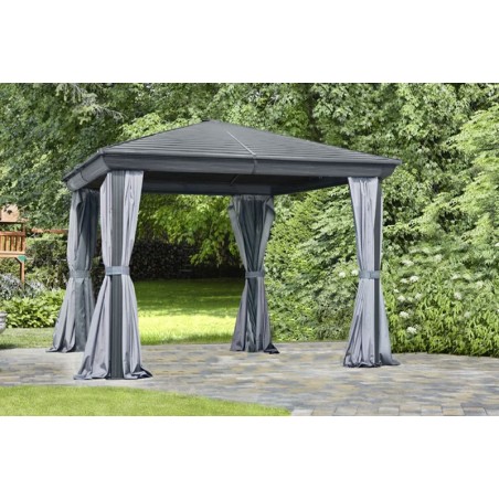 Gazebo Penguin Venus - Gazebo 10x10 Metal Roof - Gray (43200MR-32)