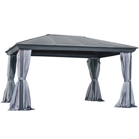 Gazebo Penguin Venus - Gazebo 12x14 Metal Roof - Gray (43224MR-32)