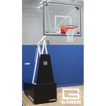 Gared Hoopmaster C54 Recreational Portable Basketball Backstop (9154)