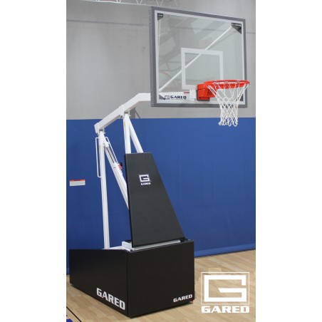 Gared Hoopmaster C54 Recreational Portable Basketball Backstop (9154)
