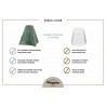 Gazebo Penguin 22"x 22"x 44" Shrub Cover (12-020) Gazebo Penguin 22"x 22"x 44" Shrub Cover (12-020)