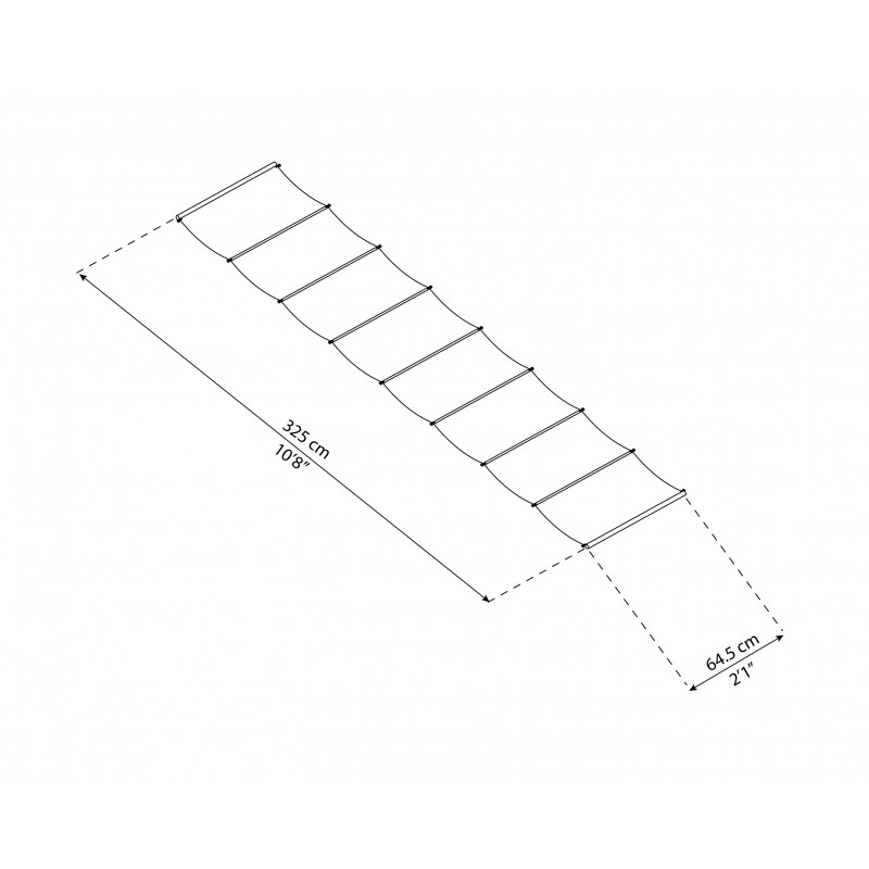 Palram - Canopia 11x31 Stockholm Roof Blinds (HG2004)