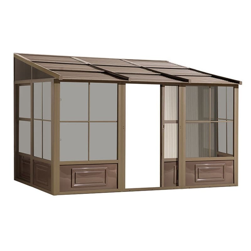 Gazebo Penguin Florence 8x12 Metal Roof - Sand (W1207MR-12)