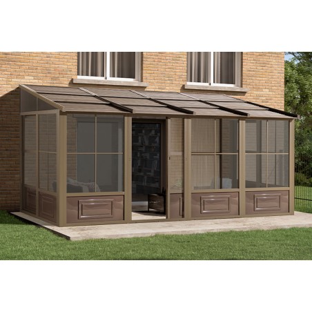 Gazebo Penguin Florence 8x16 Metal Roof - Sand (W1608MR-12) Gazebo Penguin Florence 8x16 Metal Roof - Sand (W1608MR-12)