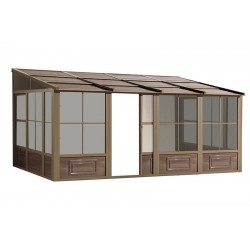 Gazebo Penguin Florence 10x16 Metal Roof - Sand (W1610MR-12)