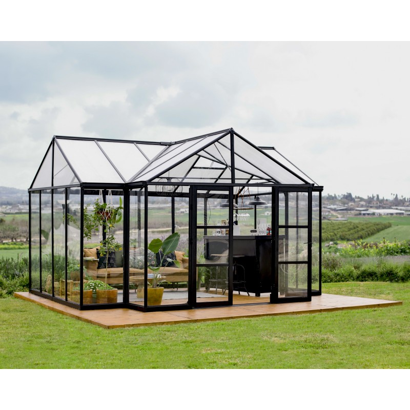 Palram - Canopia 12 x 15 Triomphe Chalet Greenhouse (HG5500)