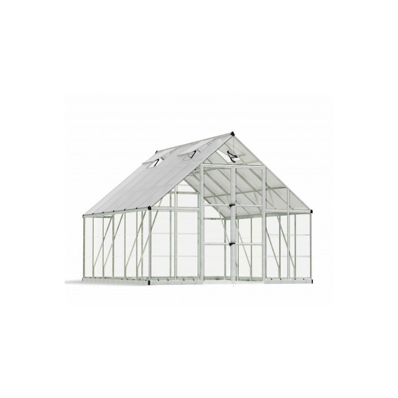 Palram - Canopia Balance 10' x 20' Greenhouse Kit - Silver (HG6220)