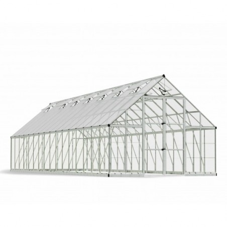 Palram - Canopia Balance 10' x 32' Greenhouse Kit - Silver  (HG6232)