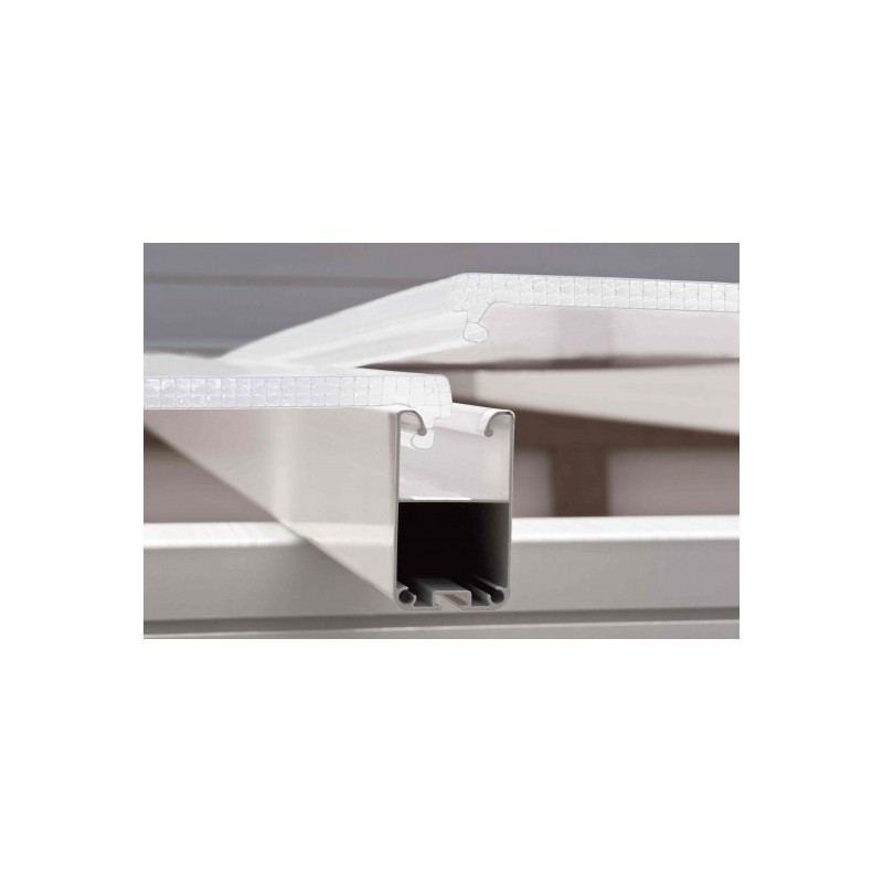 Palram - Canopia SanRemo 10' x 10' Patio Enclosure Kit - White (HG9070)