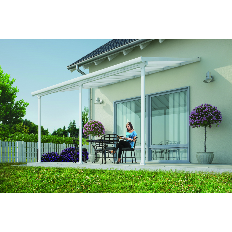 Palram Feria 10x14 Patio Cover Kit - White (HG9314)