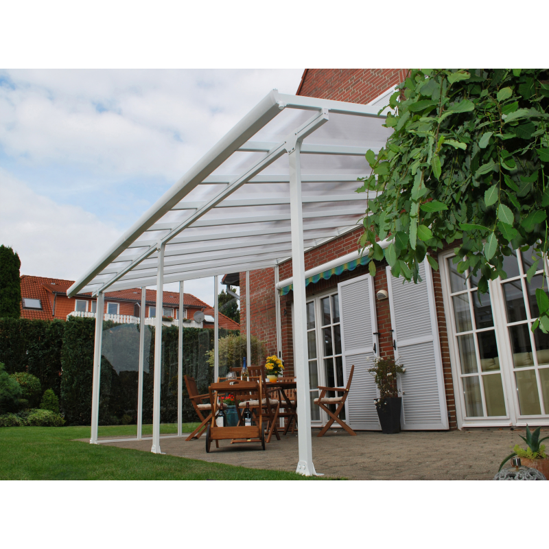 Palram 10x14 Feria Patio Cover Kit White Hg9314 Palram Feria 10x14 Patio Cover Kit White Hg9314