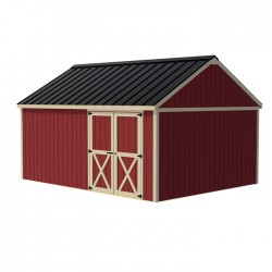 Best Barns New Castle 12x16 Wood Storage Shed Kit - ALL Pre-Cut (newcastle_1612)