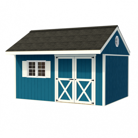 Best Barns Northwood 10x10 Wood Storage Shed Kit - ALL Pre-Cut (northwood_1010)