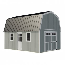 Best Barns Pinewood 14x24 Wood Storage Shed Kit (pinewood_1424)