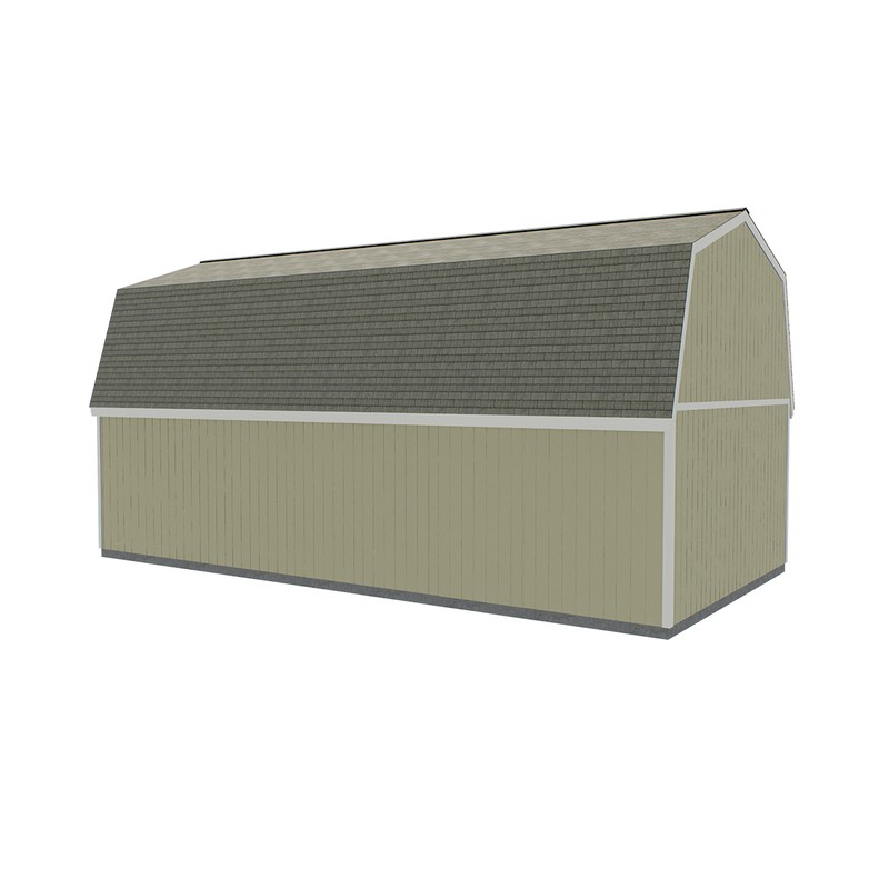 Best Barns Ravenna 16x28 Wood Storage Shed Kit (ravenna_1628)