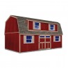 Best Barns Ravenna 16x28 Wood Storage Shed Kit (ravenna_1628)