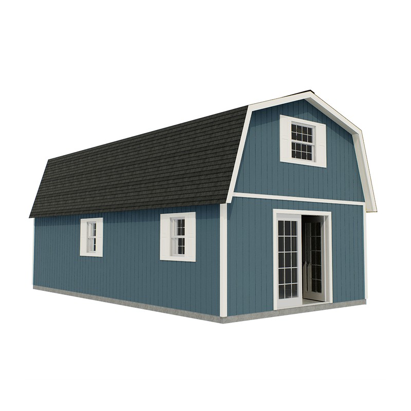 Best Barns Richmond 16x24 Wood Storage Shed Kit (richmond1624)