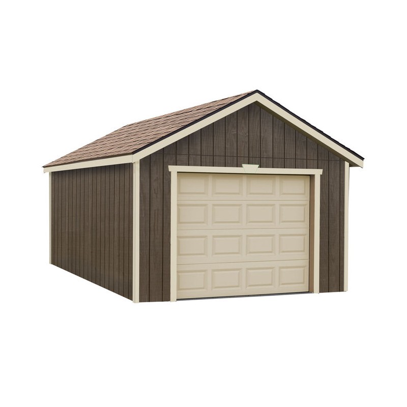 Best Barns Tailored Titan 12x24 Premium Pre-Cut Garage Kit - 6/12 Roof (TTITND24)
