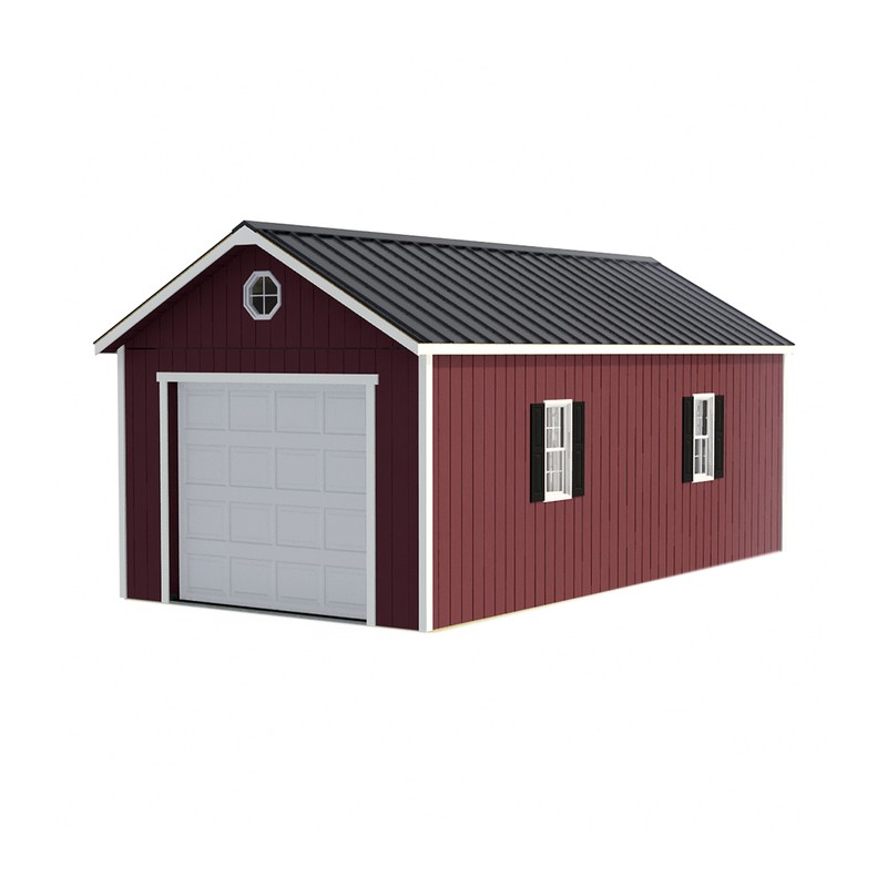 Best Barns Tailored Titan 12x24 Premium Pre-Cut Garage Kit - 6/12 Roof (TTITND24)