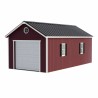 Best Barns Tailored Titan 12x24 Premium Pre-Cut Garage Kit - 6/12 Roof (TTITND24)