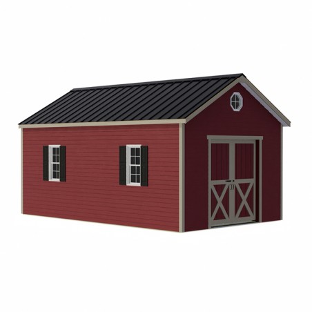 Best Barns South Dakota 12x20 Vinyl Siding Wood Shed Kit (southdakota_1220)