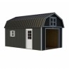 Best Barns Maker's Loft 12x20 Standard Garage Kit w/ Split Loft & Loft Door (MLOFND20LF) Best Barns Maker's Loft 12x20 Standard Garage Kit w/ Split Loft & Loft Door (MLOFND20LF)
