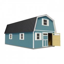 Best Barns Virginia 16x20 Wood Storage Shed Kit (virginia_1620)