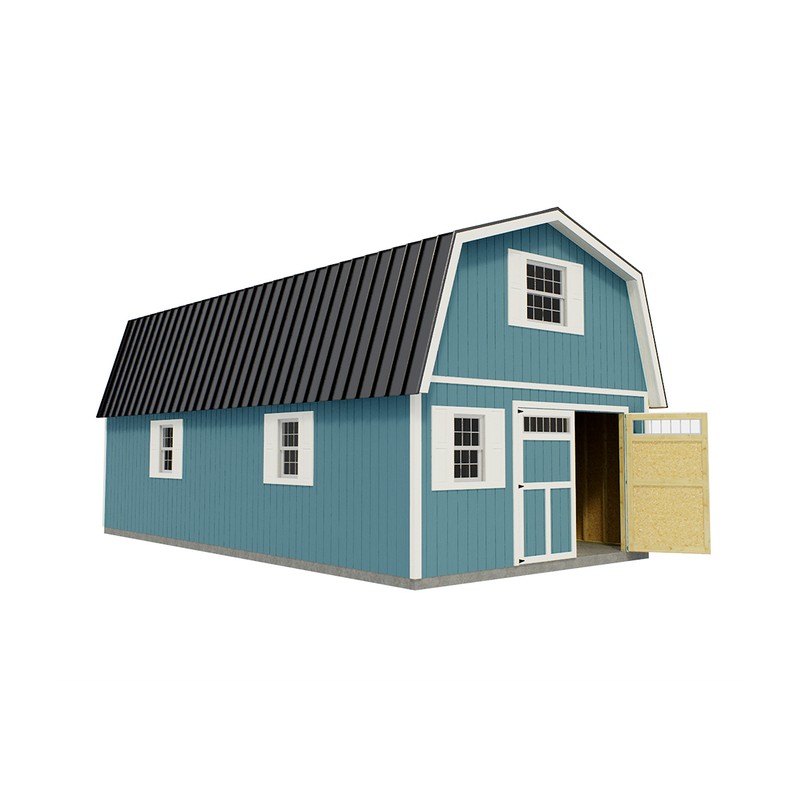 Best Barns Virginia 16x24 Wood Storage Shed Kit (virginia_1624)