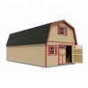 Best Barns Virginia 16x28 Wood Storage Shed Kit (virginia_1628)