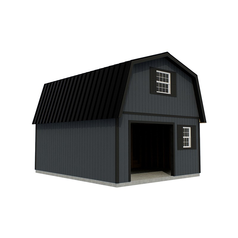 Best Barns West Virginia 16x20 Wood Storage Shed Kit (westvirginia_1620)