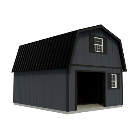 Best Barns West Virginia 16x32 Wood Storage Shed Kit (westvirginia_1632)