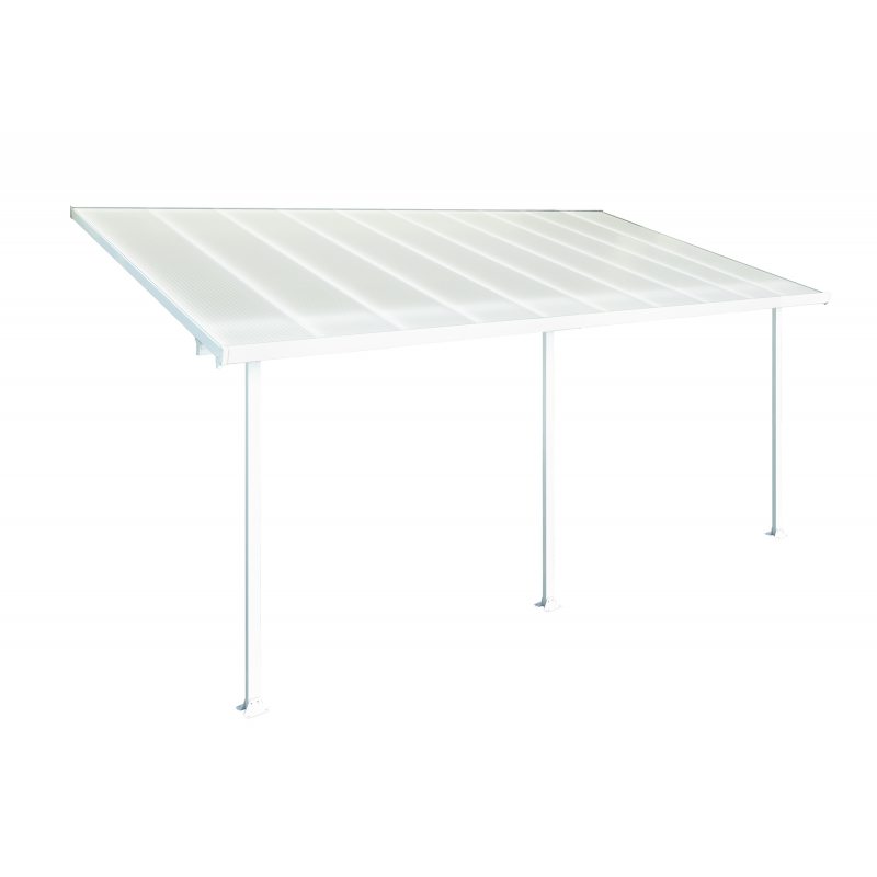 Palram - Canopia 10x20 Feria Patio Cover Kit - White (HG9320)