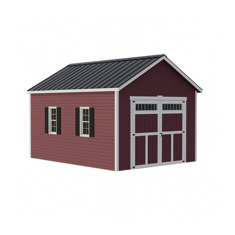 Best Barns Weston 12x16 Wood Garage Kit - All Pre-Cut (weston_1216)