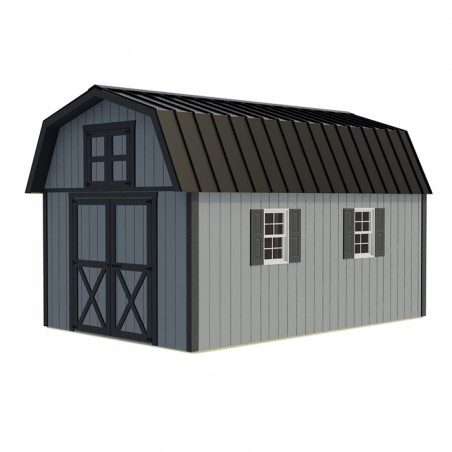 Best Barns Woodville 10x12 Wood Storage Shed Kit - ALL Pre-Cut (woodville_1012)