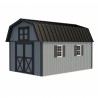Best Barns Woodville 10x16 Wood Storage Shed Kit - ALL Pre-Cut (woodville_1016)