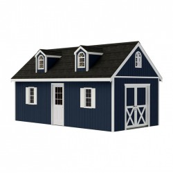 Best Barns Arlington 12x20 Wood Storage Shed Kit (arlington_1220)