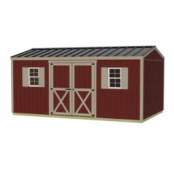 Best Barns Cypress 10x16 Wood Storage Shed Kit (cypress_1610)