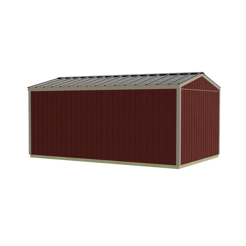Best Barns Handmade Haven 12x10 Pre-Cut Shed Kit - Offset Eave Door (HHAVDE12)