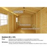 Best Barns Handmade Haven Mini 8x12 Specialty Shed Kit- Centered Gable Door (HMINDG12) Best Barns Handmade Haven Mini 8x12 Specialty Shed Kit- Centered Gable Door (HMINDG12)