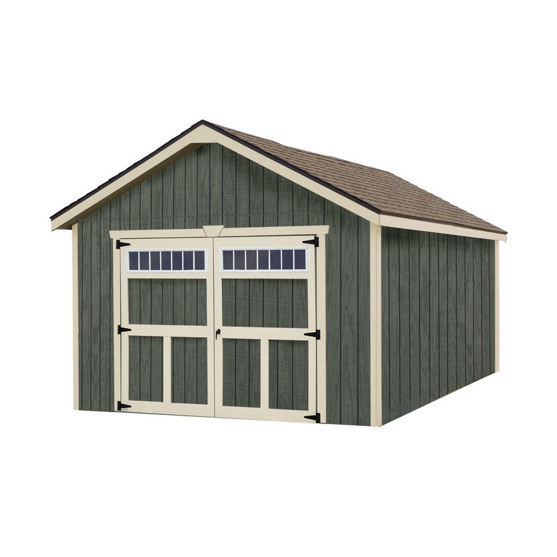 Best Barns Dover 12x16 Wood Garage Kit - All-Precut (dover_1216)